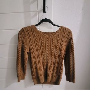 H&M cable knit sweater